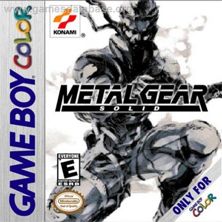 Cover Metal Gear Solid for Game Boy Color